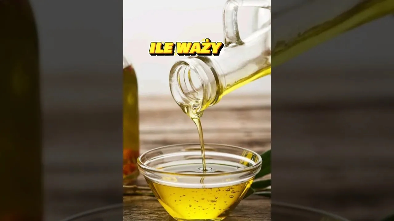 Ile waży łyżka oliwy? Odkryj zaskakujące różnice w wagach