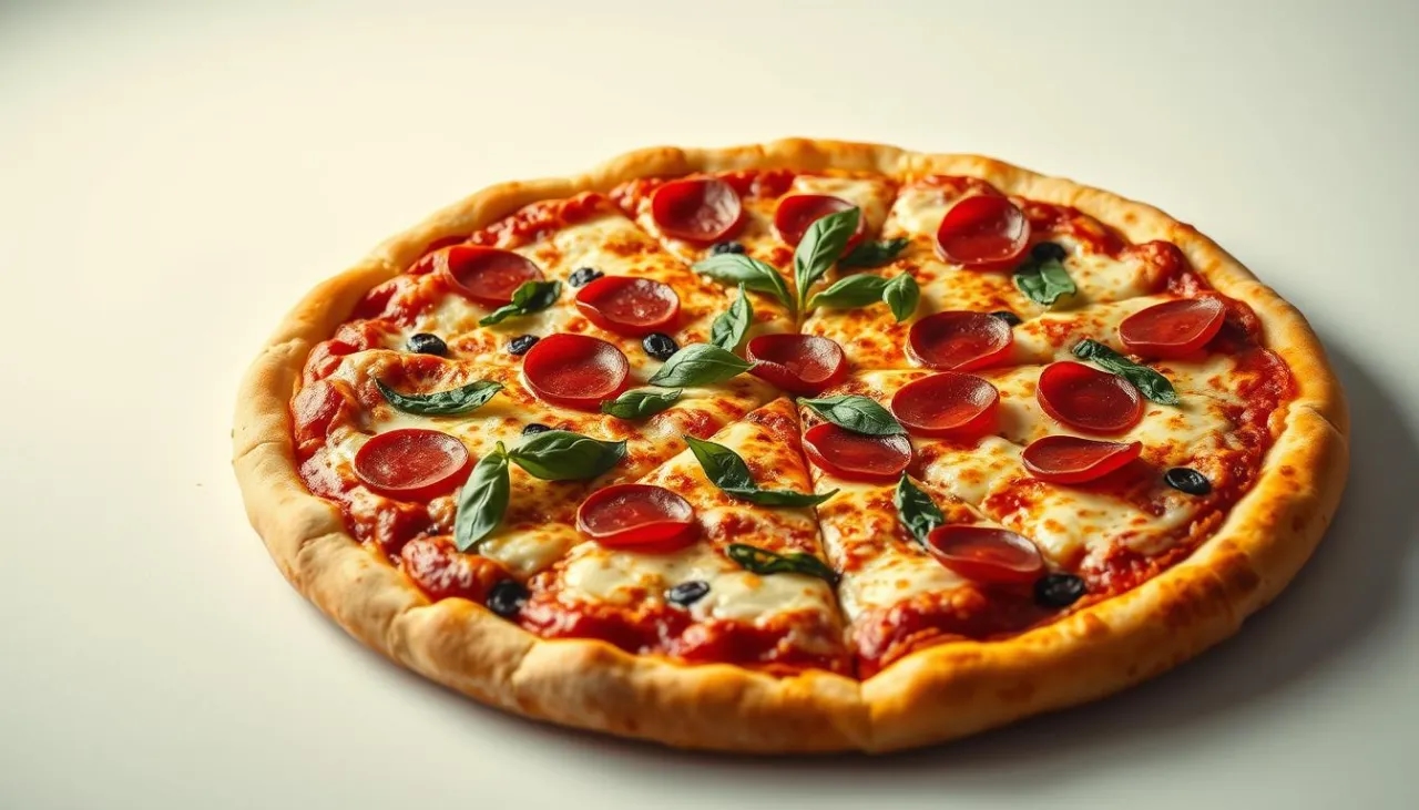 Ile kalorii ma pizza 45 cm? Zaskakujące różnice w kaloryczności